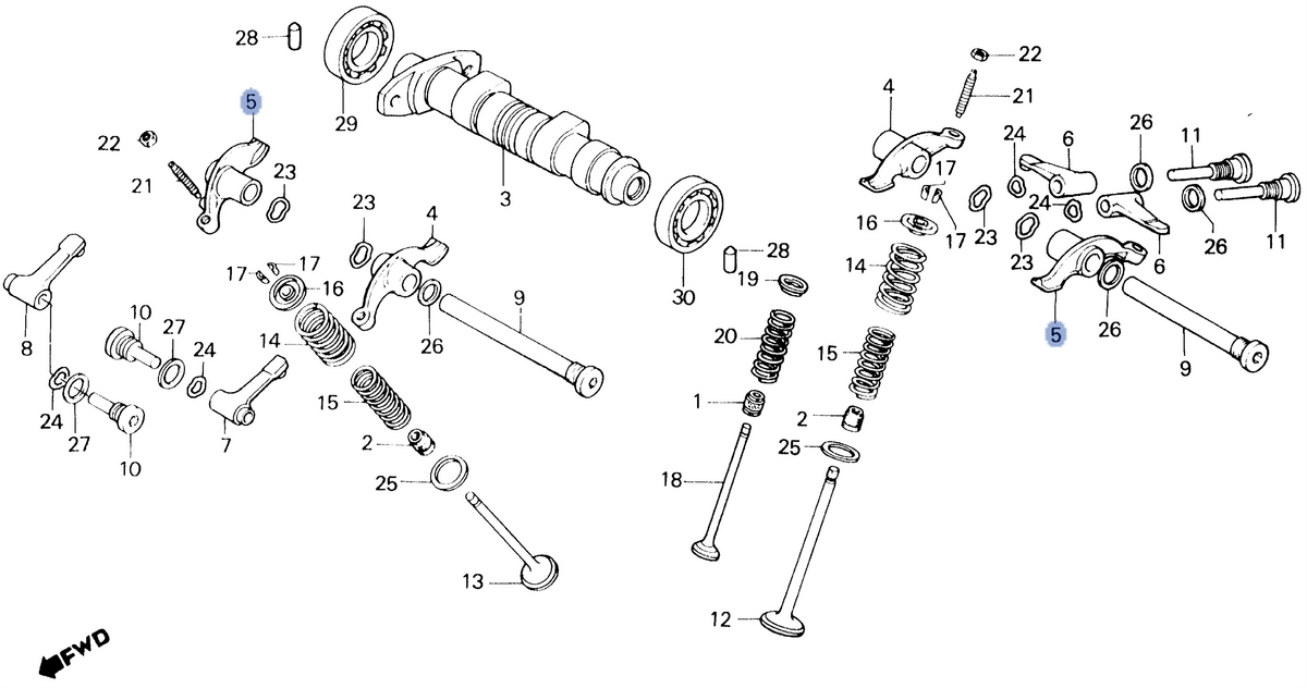 Honda OEM part 14441-MG3-040