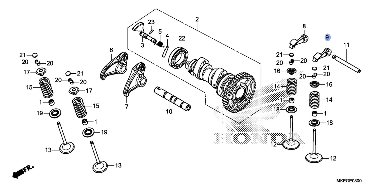Honda OEM part 14441-MKE-A50