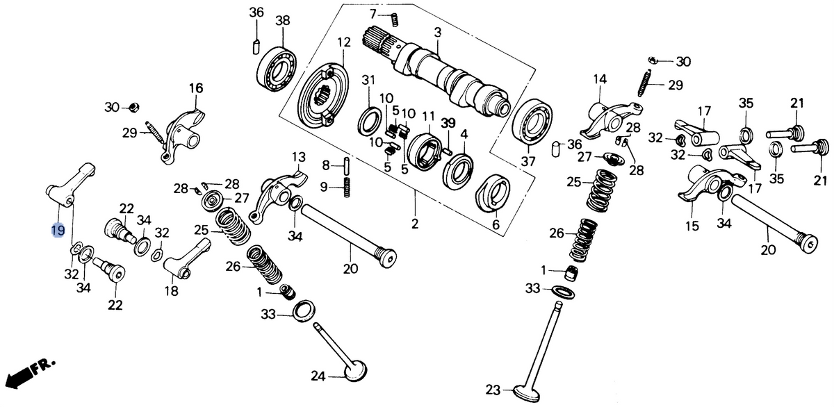 Honda OEM part 14447-MK5-000