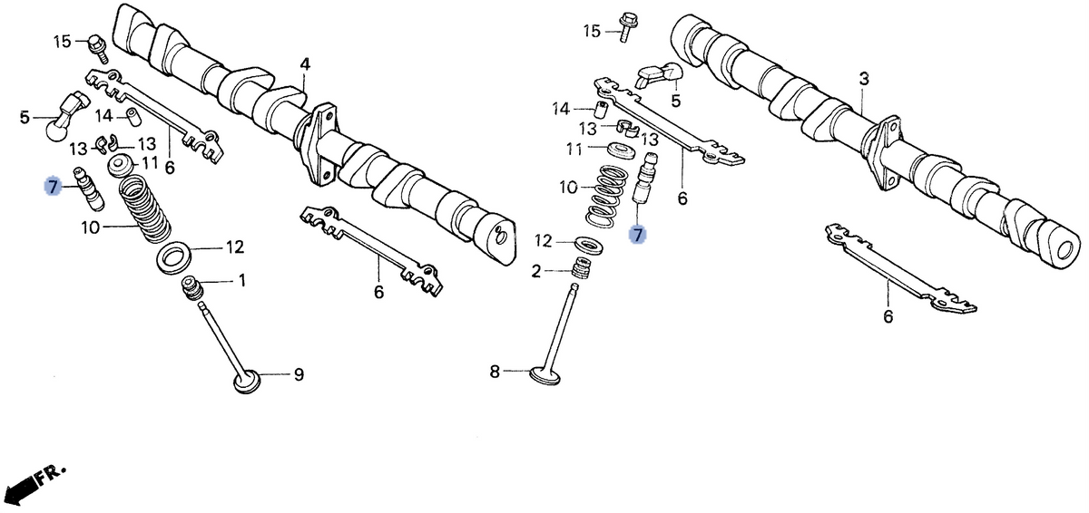 Honda OEM part 14450-MJ0-004