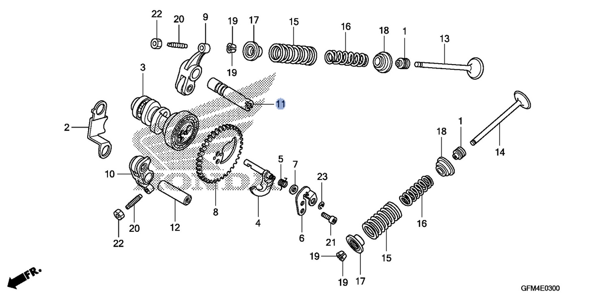 Honda OEM part 14451-GFM-900