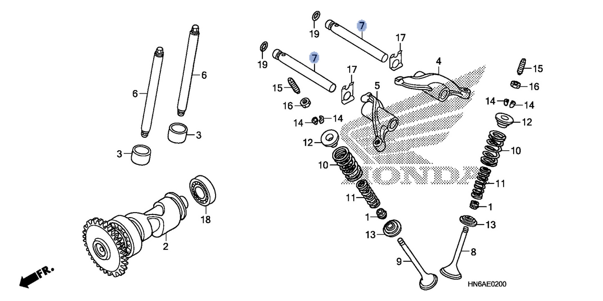 Honda OEM part 14451-HN6-000