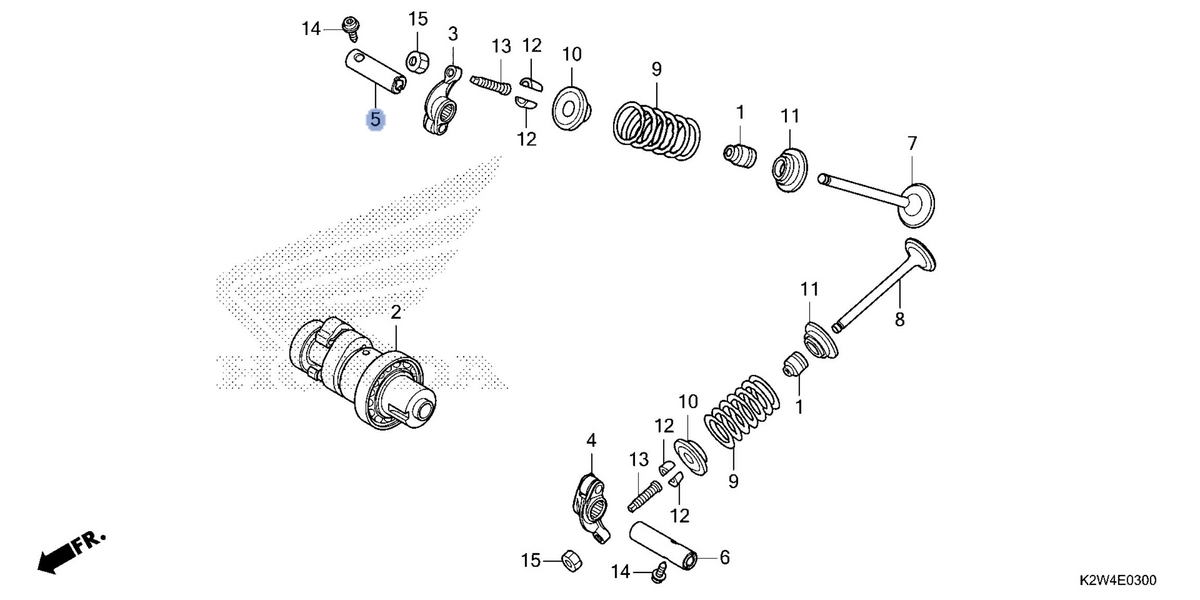 Honda OEM part 14451-K1M-T00