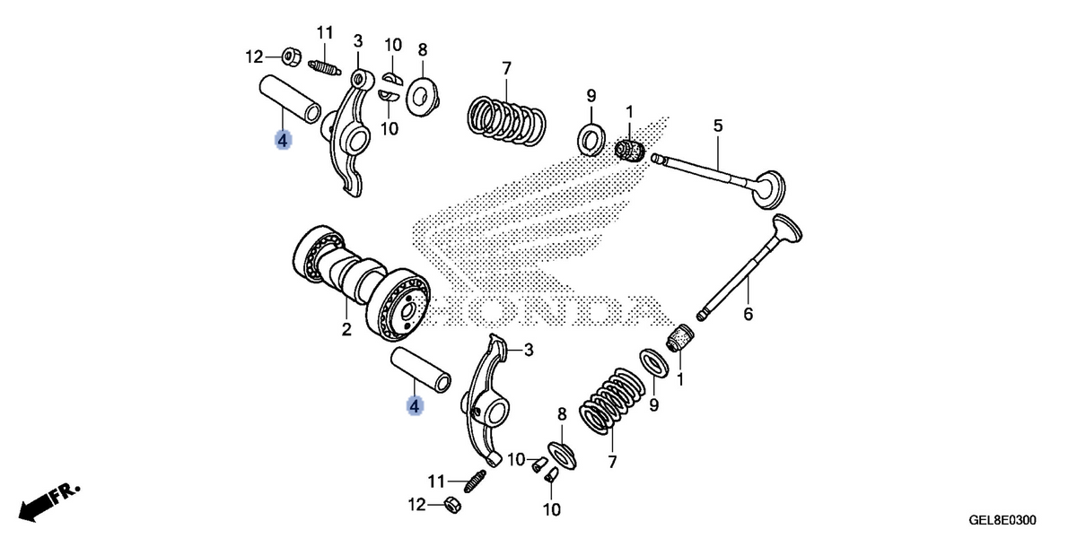 Honda OEM part 14451-KVR-C00