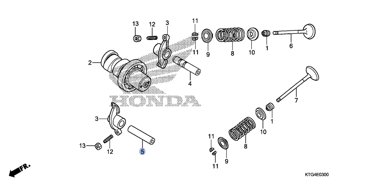 Honda OEM part 14452-KGF-910