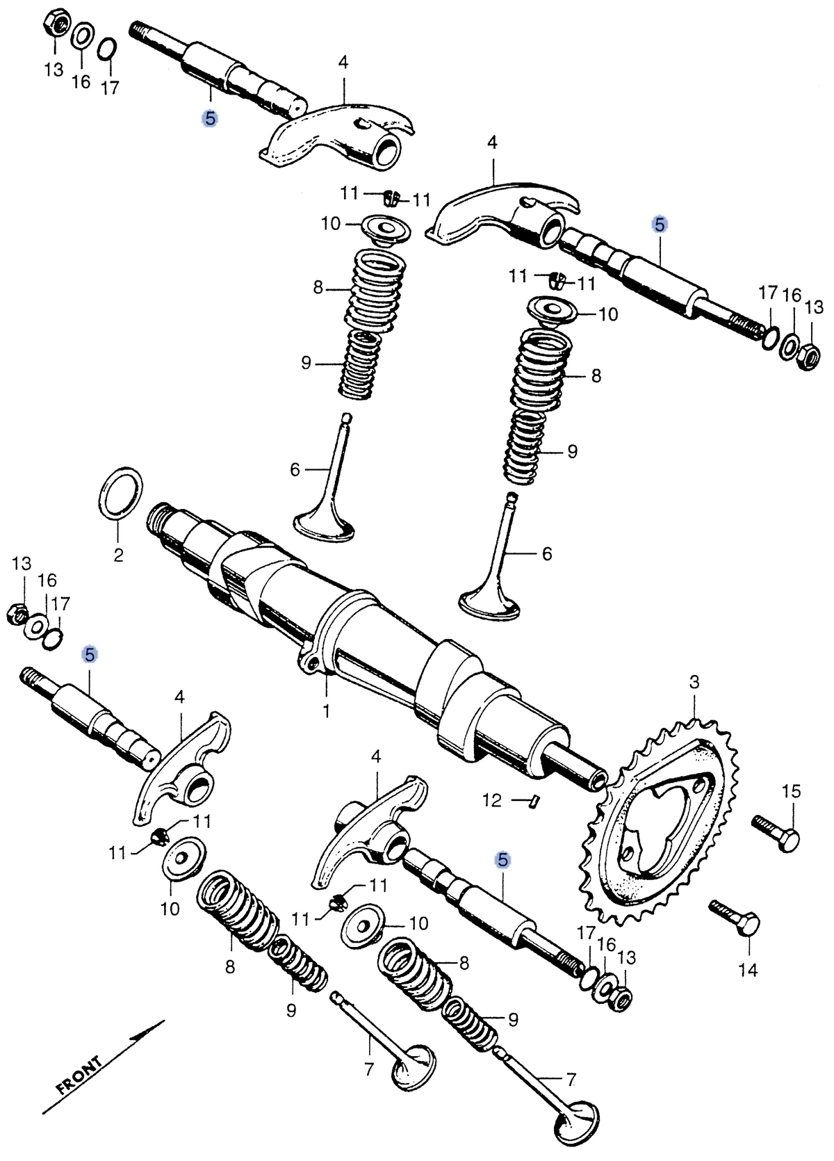 Honda OEM part 14461-286-010