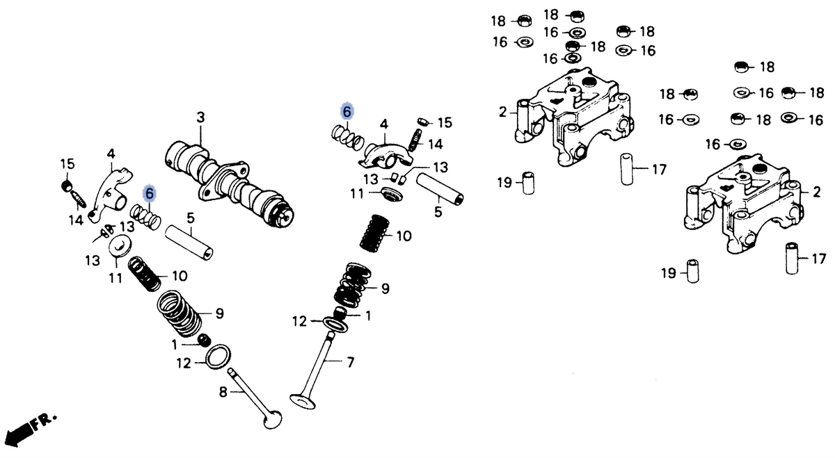Honda OEM part 14461-KC2-680