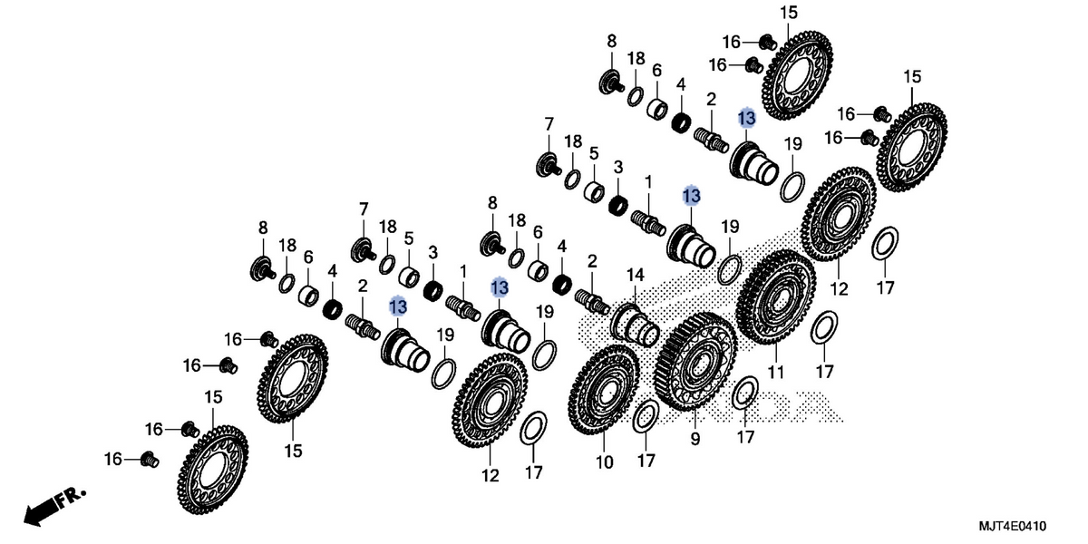 Honda OEM part 14472-MJT-E00