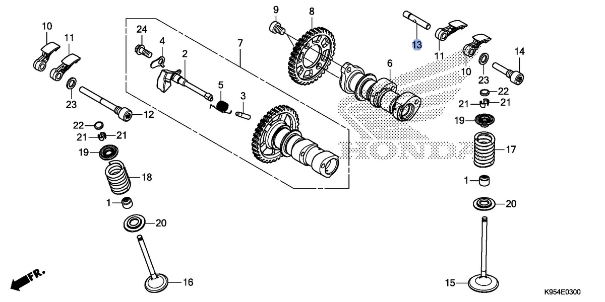 Honda OEM part 14481-K95-A20