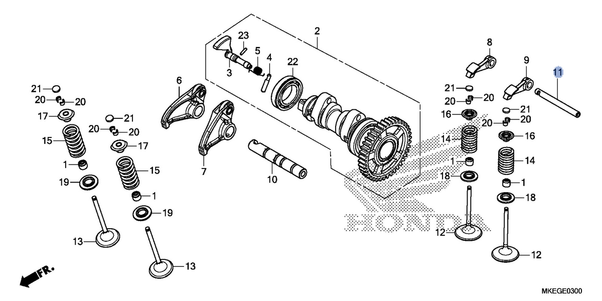 Honda OEM part 14481-MKE-A00