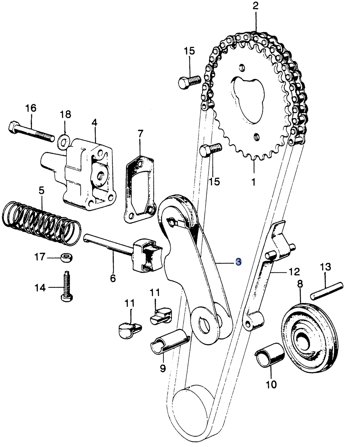 Honda OEM part 14500-300-000