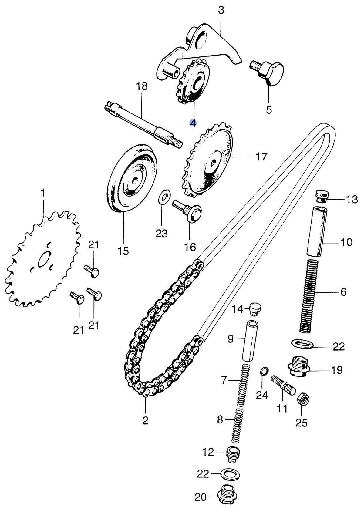 Honda OEM part 14502-035-010