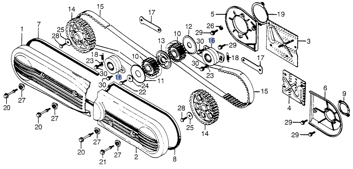 Honda OEM part 14510-371-008