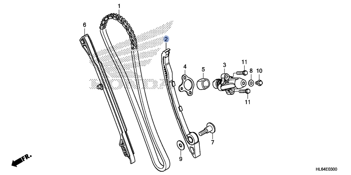 Honda OEM part 14510-HL6-A00