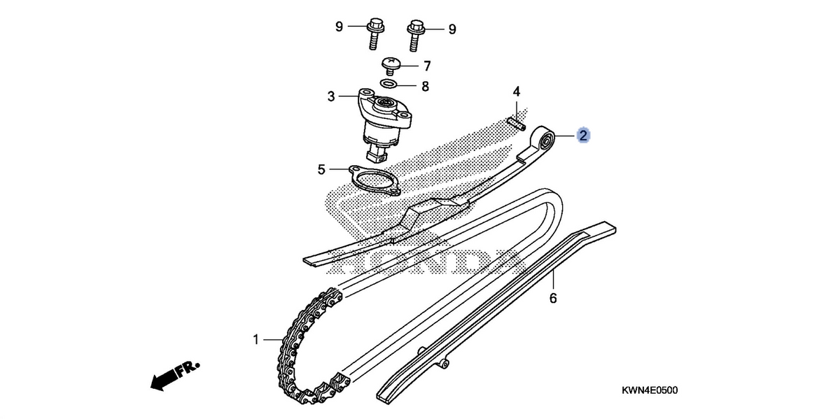 Honda OEM part 14510-KWN-900