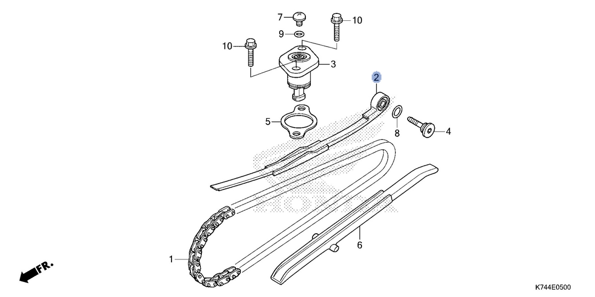 Honda OEM part 14510-KWP-900