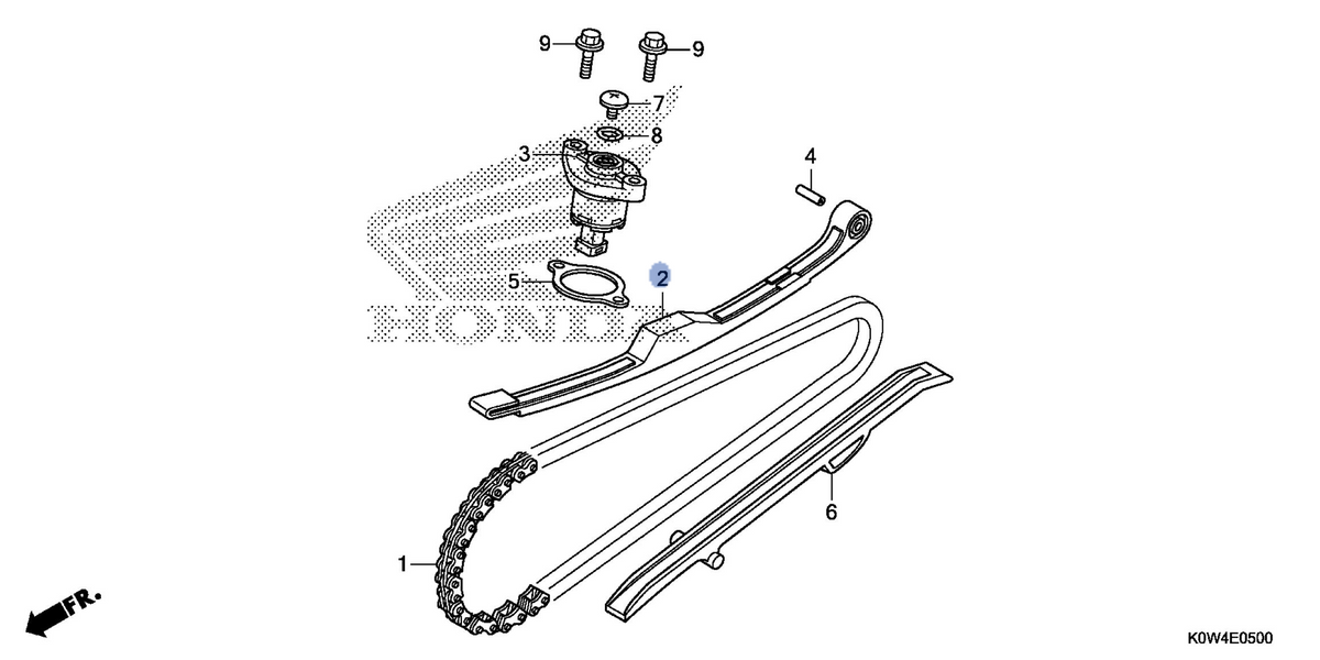 Honda OEM part 14510-KZR-600
