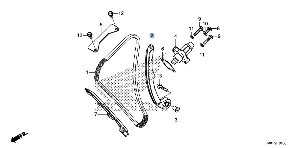Honda OEM part 14510-MGZ-J01