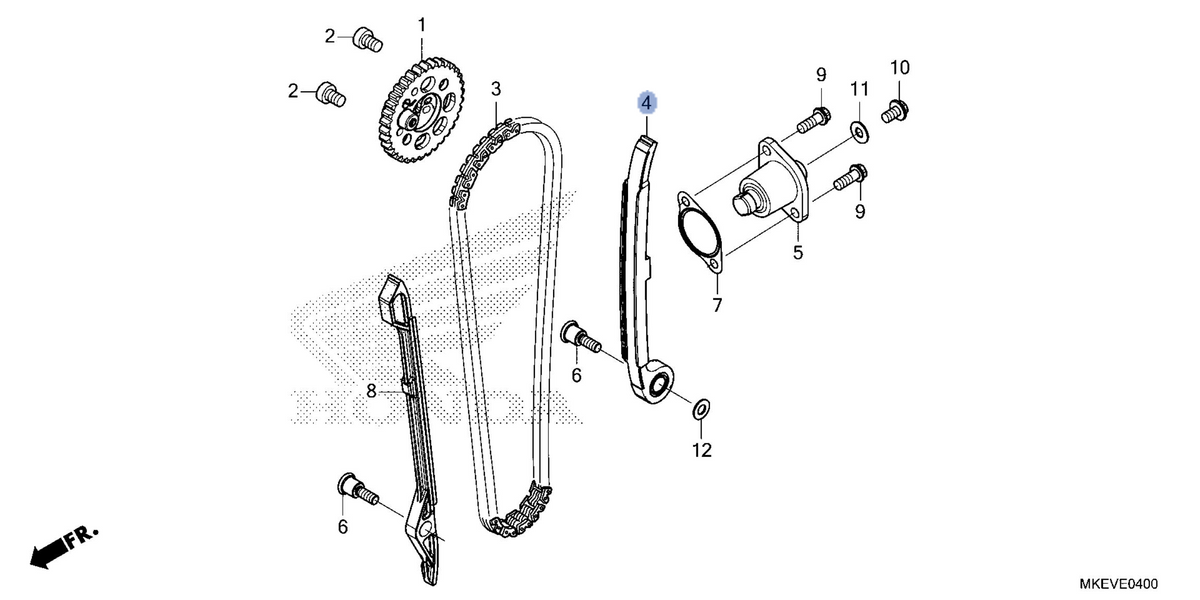 Honda OEM part 14510-MKE-B50