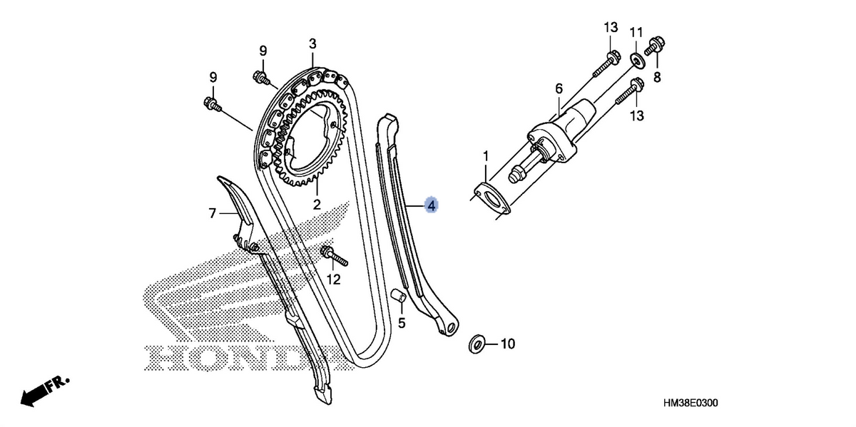 Honda OEM part 14511-HC4-005