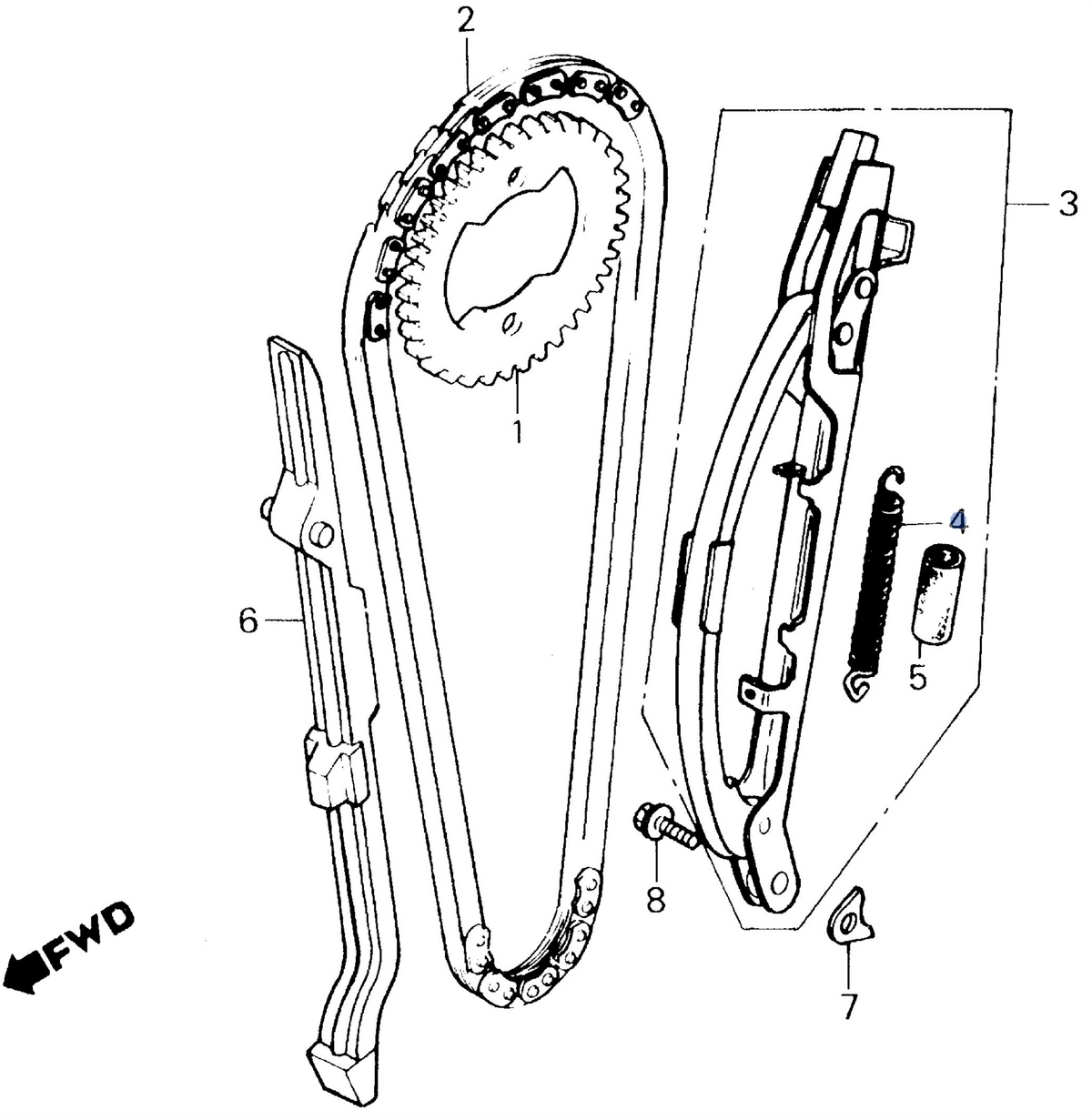 Honda OEM part 14516-KB4-670