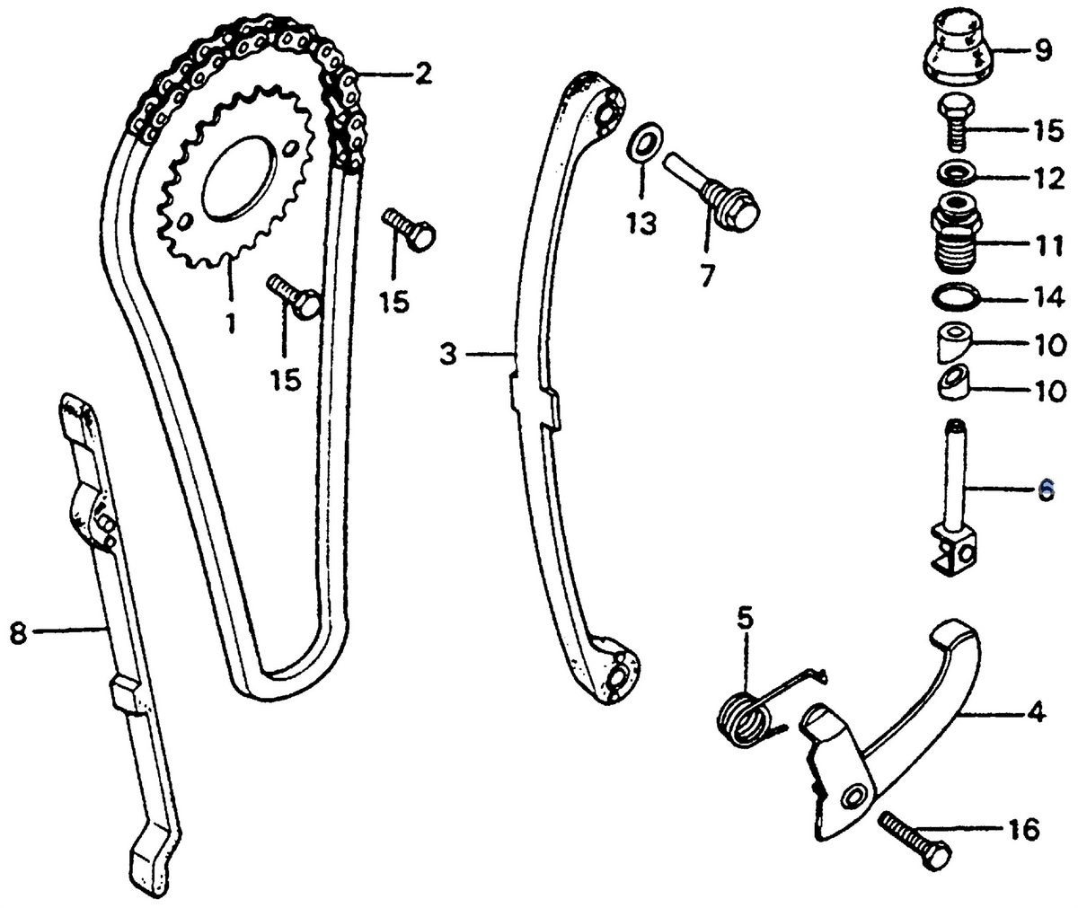 Honda OEM part 14520-383-010