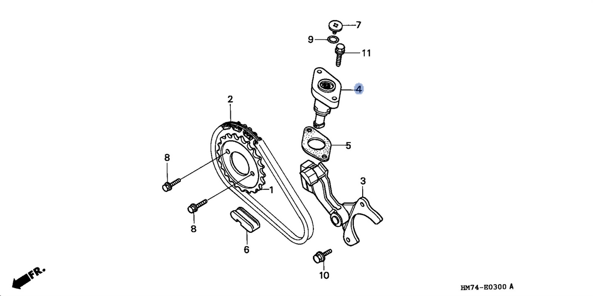 Honda OEM part 14520-GY6-901