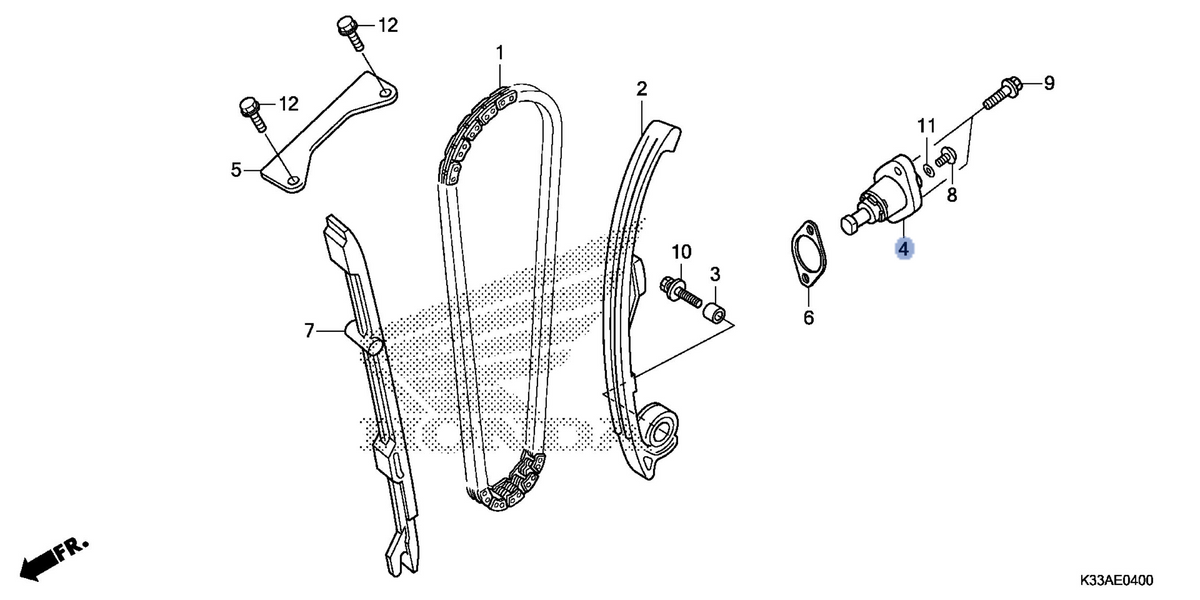 Honda OEM part 14520-K33-D01