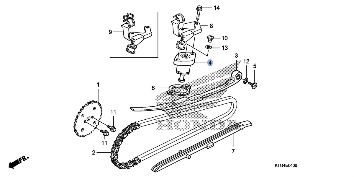 Honda OEM part 14520-KRJ-901