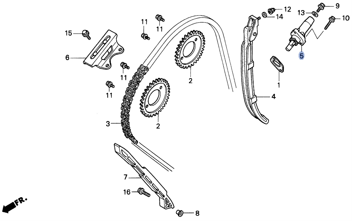 Honda OEM part 14520-MAL-602