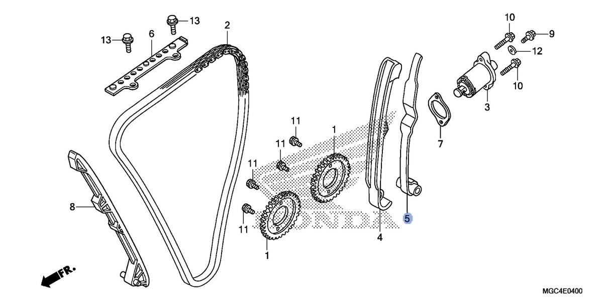 Honda OEM part 14520-MAZ-000