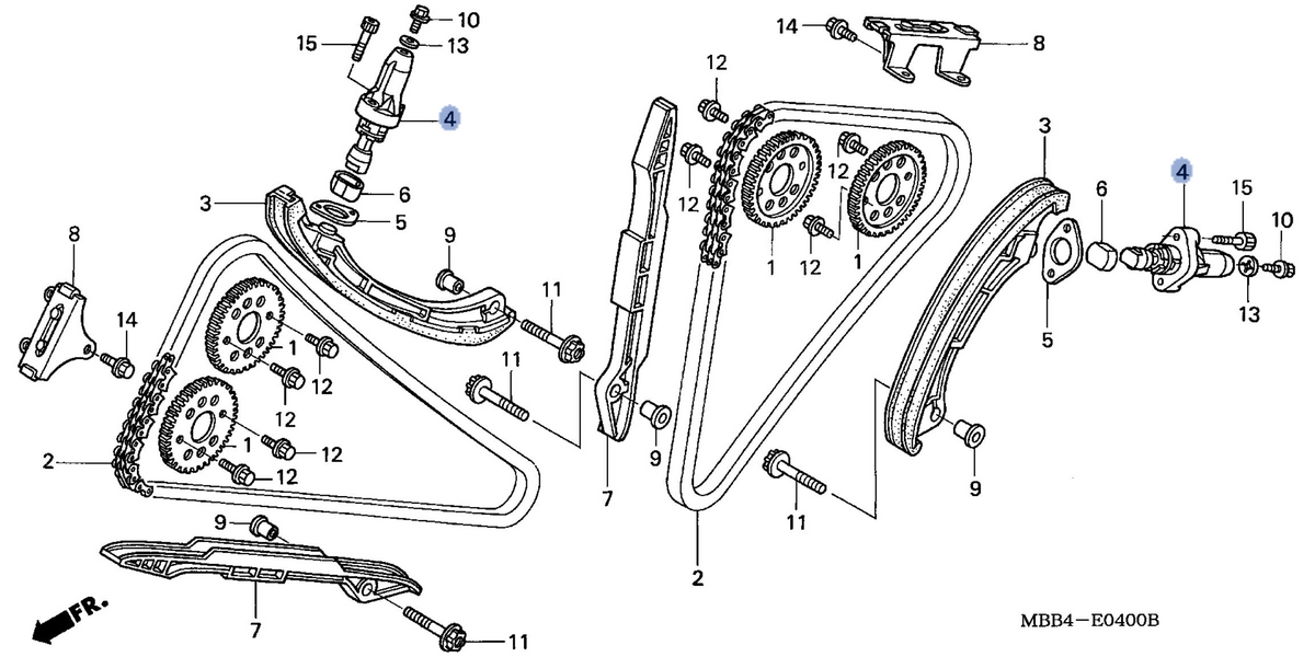 Honda OEM part 14520-MBB-003