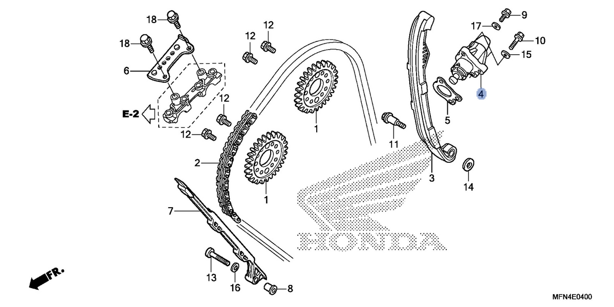 Honda OEM part 14520-MFN-D01
