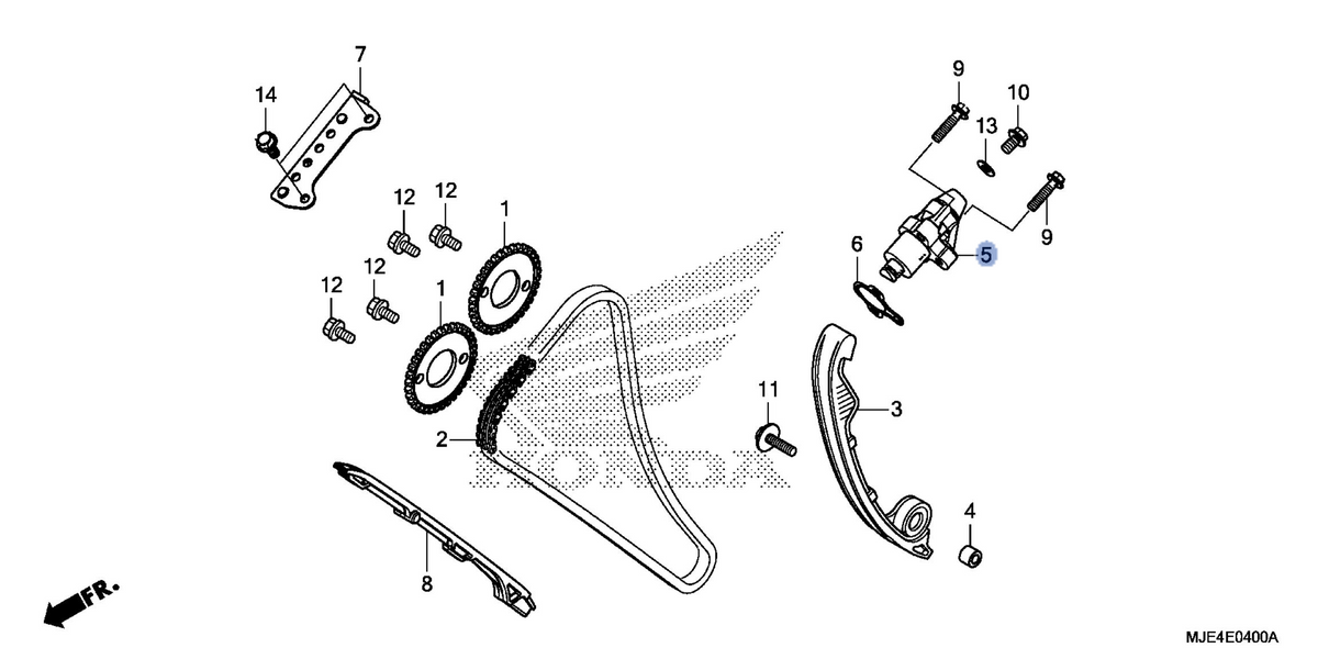 Honda OEM part 14520-MJE-D01