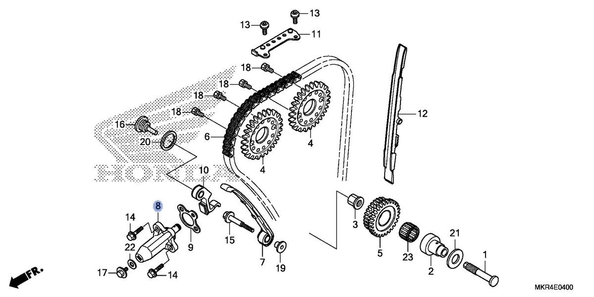 Honda OEM part 14520-MKR-D11