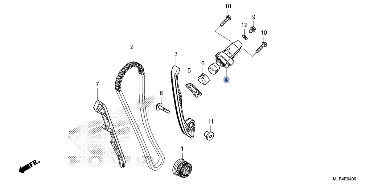 Honda OEM part 14520-MLB-D01