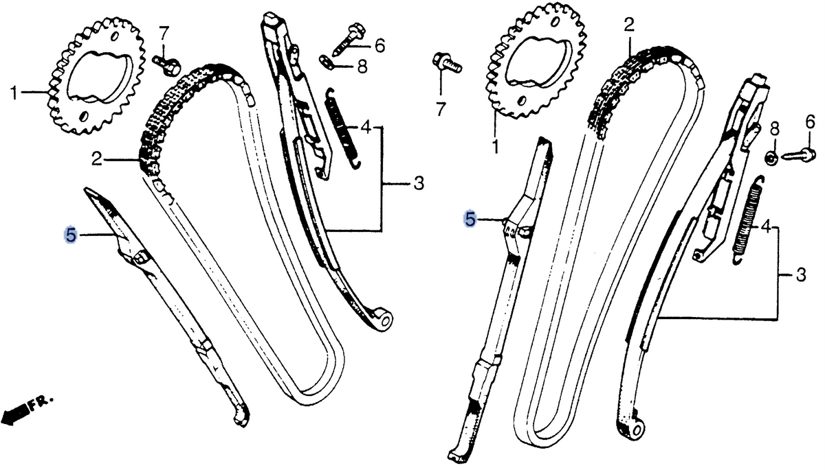 Honda OEM part 14522-ME9-000