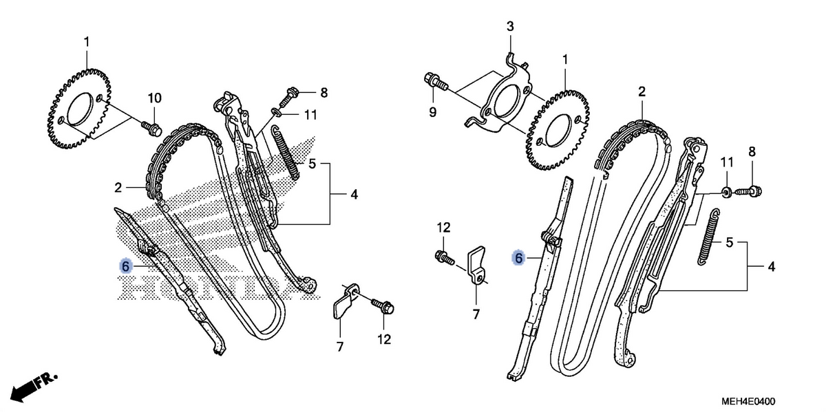 Honda OEM part 14522-MV1-000