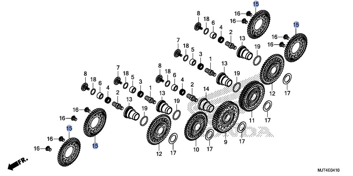 Honda OEM part 14523-MJT-E00