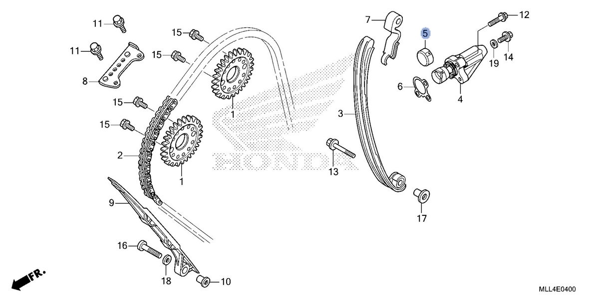 Honda OEM part 14524-MY9-690