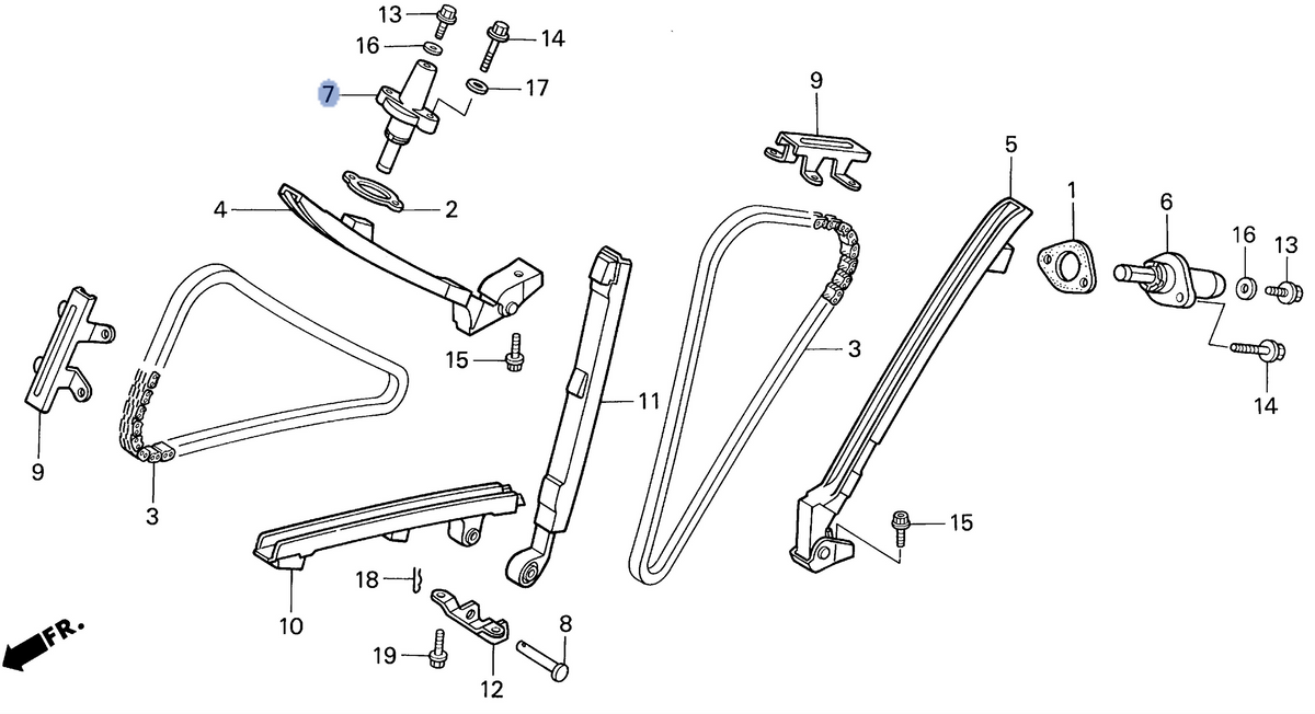Honda OEM part 14530-MZ5-003