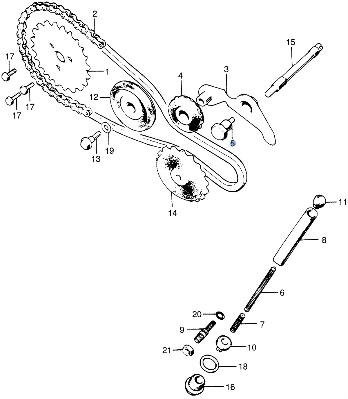 Honda OEM part 14531-035-000