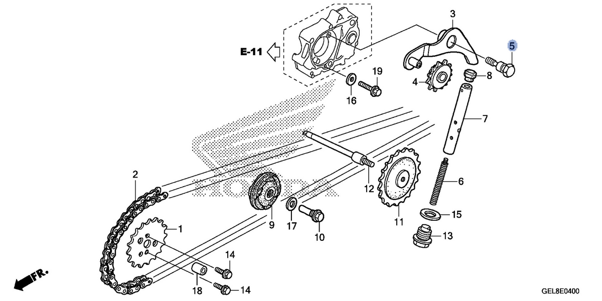 Honda OEM part 14531-KVR-C00