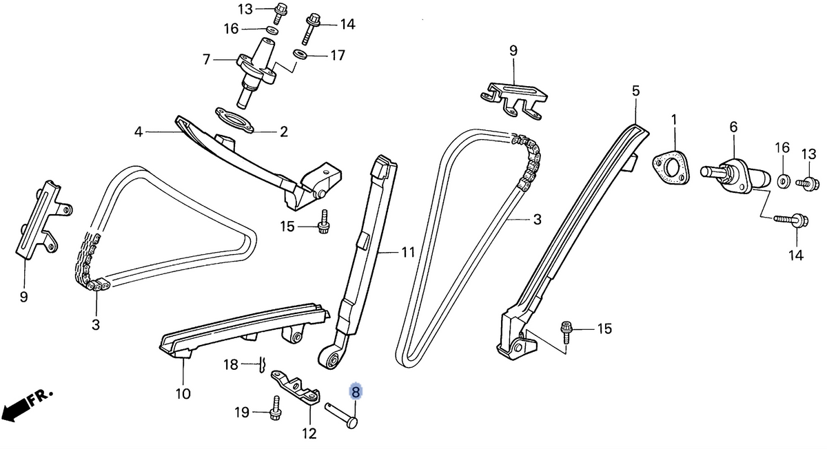 Honda OEM part 14531-MZ5-000