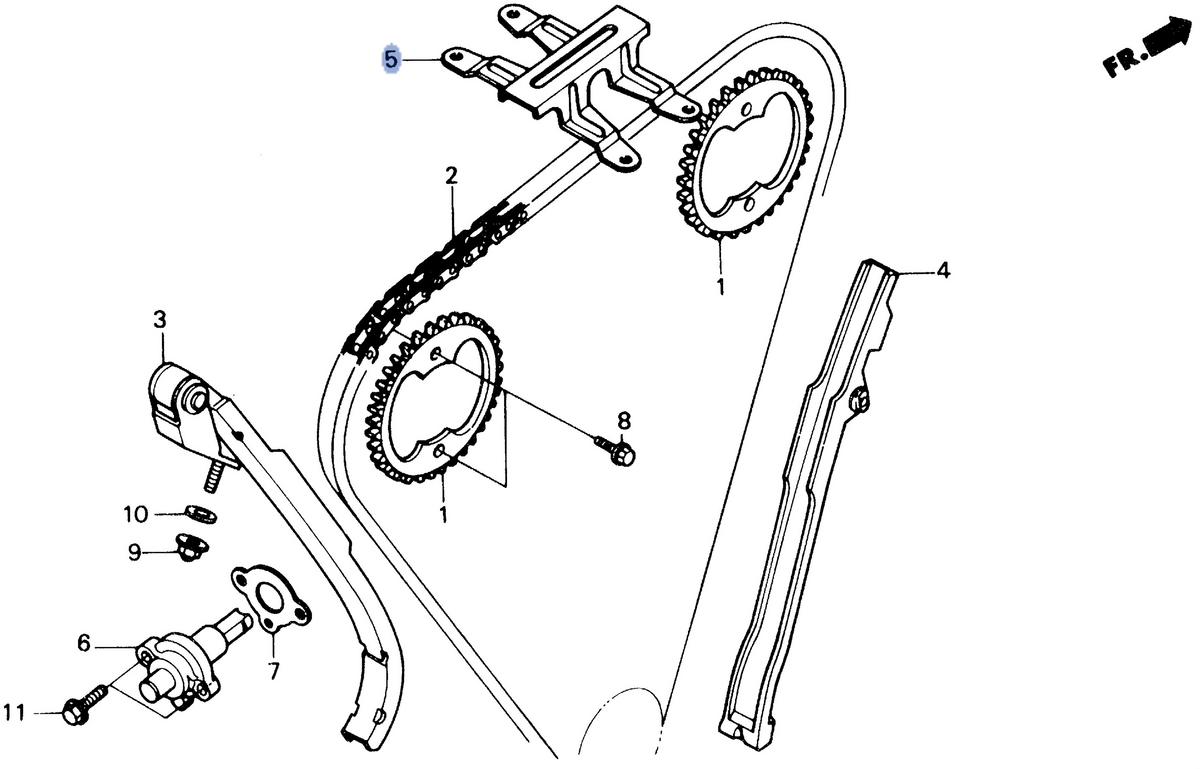 Honda OEM part 14546-MN4-000