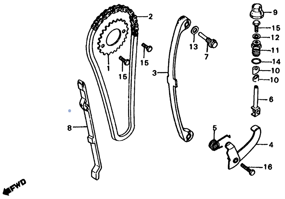 Honda OEM part 14550-427-000