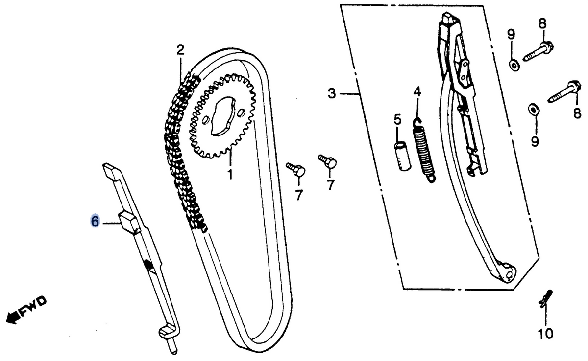 Honda OEM part 14550-KB4-671