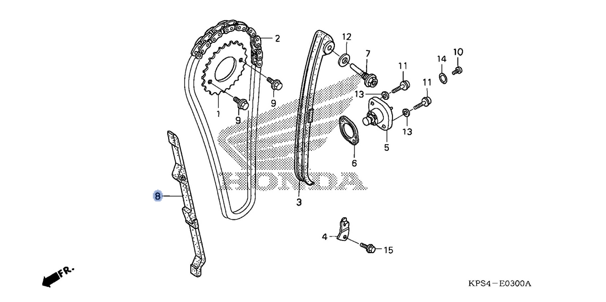 Honda OEM part 14550-KFB-000