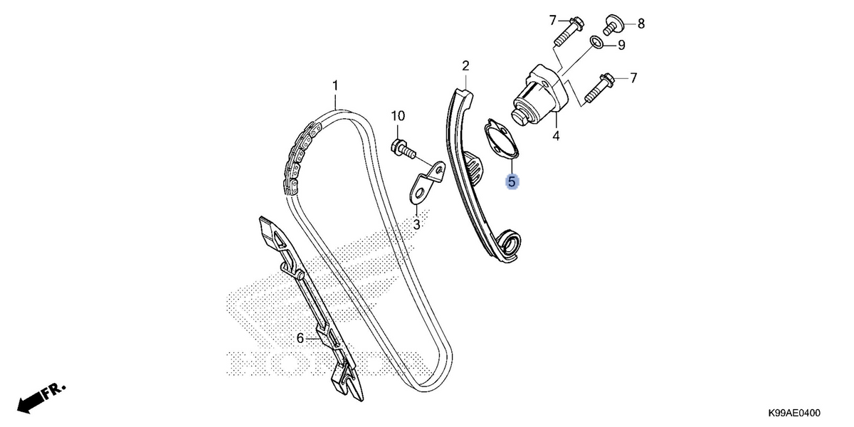 Honda OEM part 14560-K2K-D01