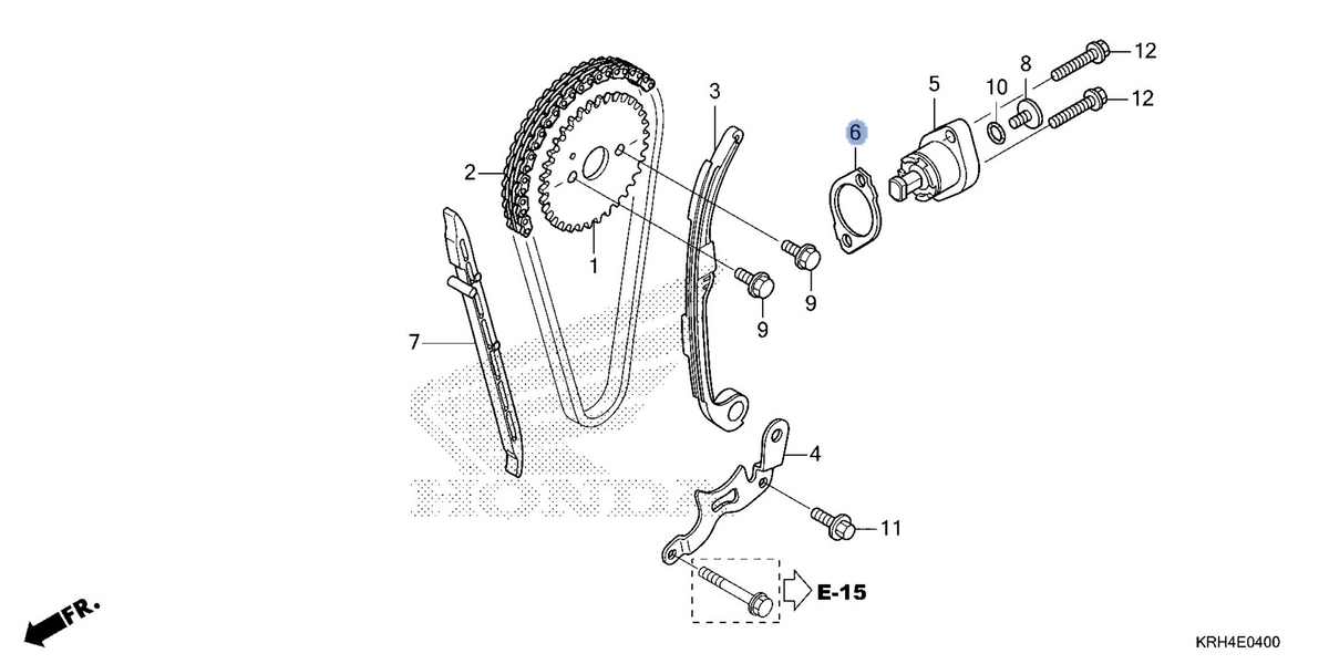 Honda OEM part 14560-KSP-910